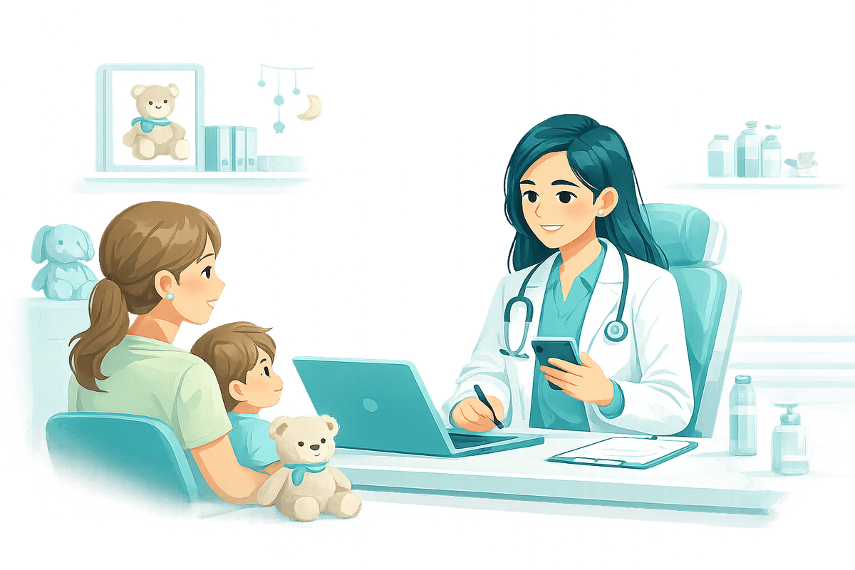 Profesional de salud usando medika360